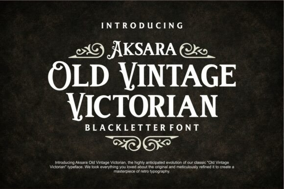 Aksara: Mastering the Art of Vintage Digital Typography