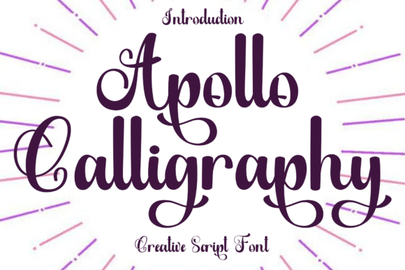 Apollo Calligraphy: A Friendly Font for Authentic Designs