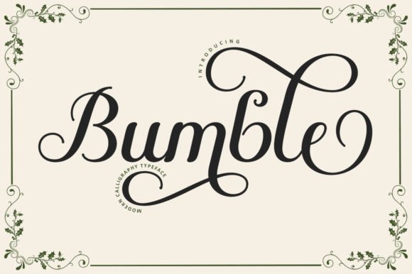Bumble and Bumble: A Font That Feels Like a Personal Note