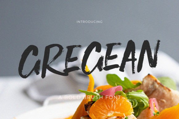 Gregean Brush: A Raw & Authentic Handmade Typeface