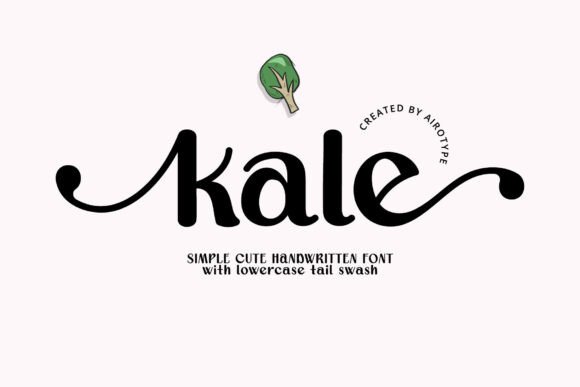 Kale: The Sweet and Cute Handwritten Font for Joyful Designs