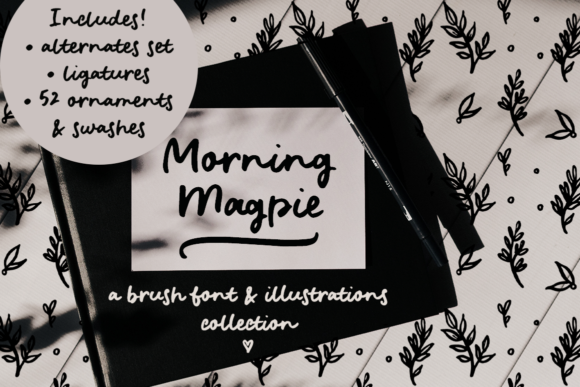 Morning Magpie: The Handwritten Font for Authentic Branding