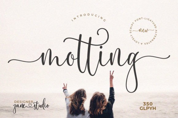 Motting: The Creative Font for Elegant Design