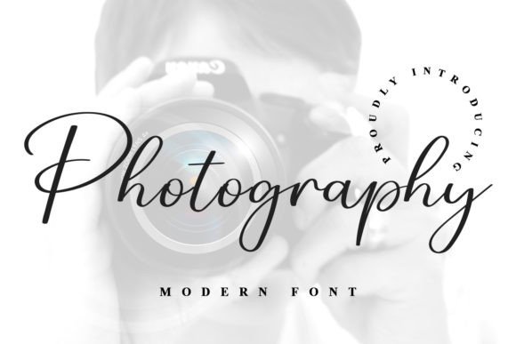 Photography Font: A Typeface for Visual Storytellers