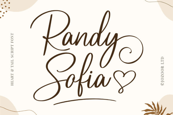 Randy Sofia: A Typeface That Dances with Elegance