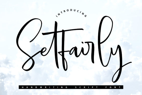 Setfairly: A Script Font for Elegant & Authentic Design