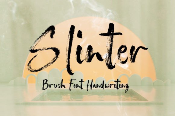 Slinter: The Handwritten Brush Font for Modern Creators