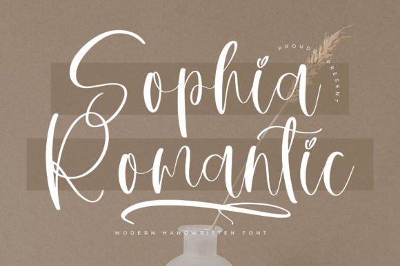 Sophia Romantic: A Modern Handwritten Font for Elegant Projects