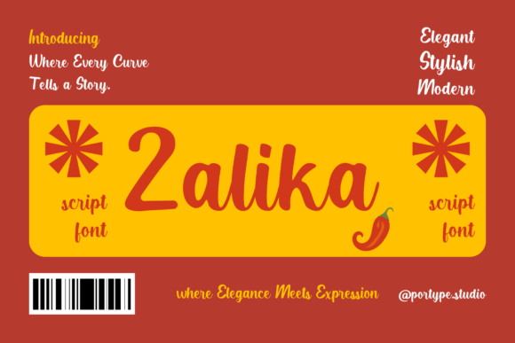 The Unmistakable Elegance of the Zalika Font