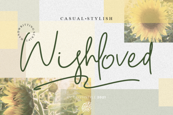 Wishloved: A Modern Script for Elegant Branding